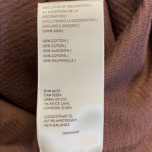 🔥Host Pick🔥Free People We The Free NWT Total Eclipse Tee Sz L Ribbed Long Sleeve - Picture 15 of 16